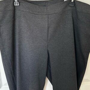 Chico’s Heather Grey Ponte Legging Pant